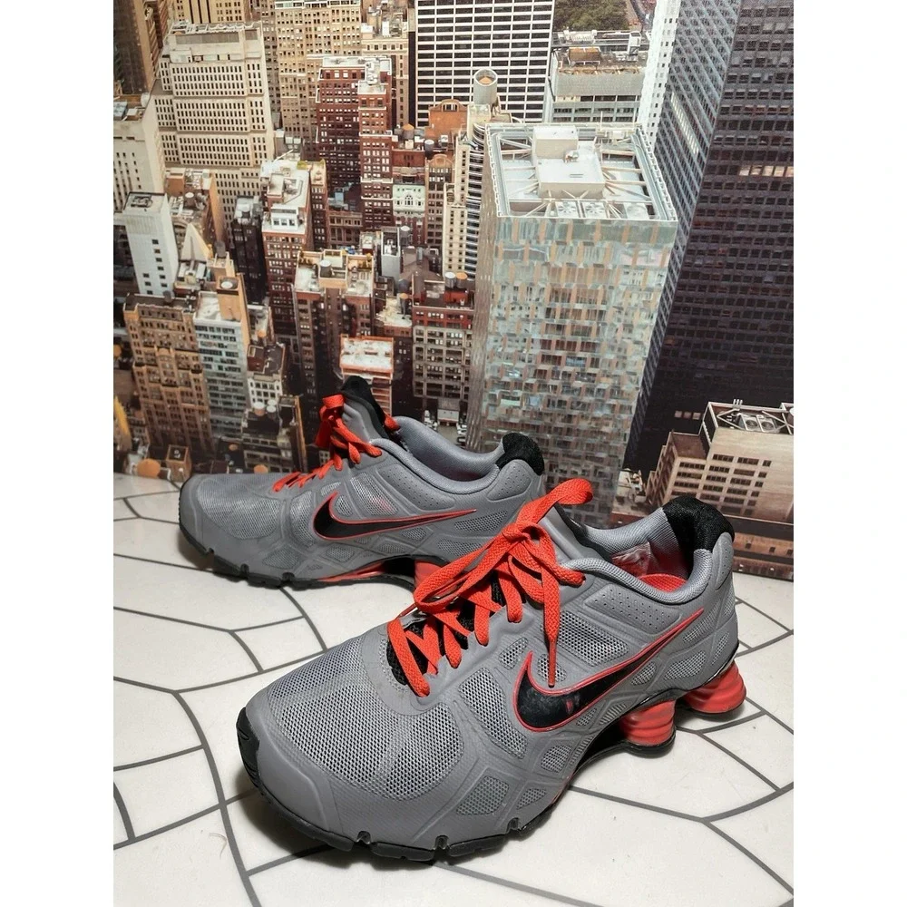 Nike Shox Turbo 454166-008 Multicolor Shoe Sneakers Men's Size 9.5 - Picture 4 of 12